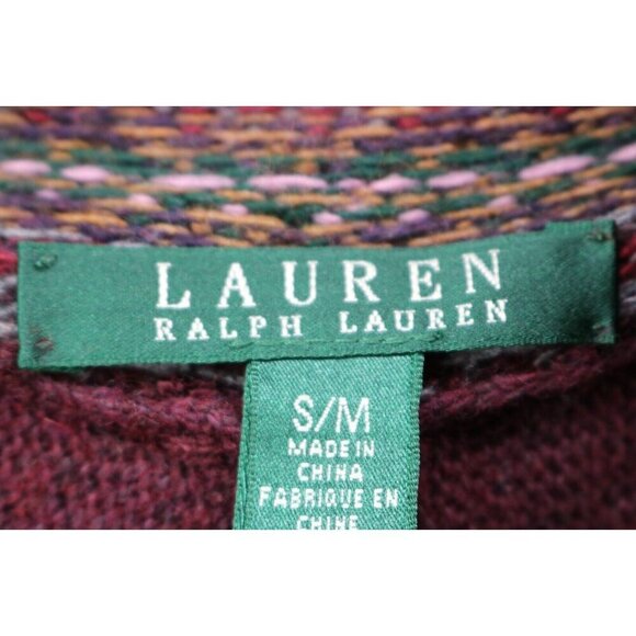 Lauren Ralph Lauren Sleeveless Open Front Cardigan-Lamb's Wool Cashmere-S-NWT - Picture 5 of 13